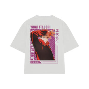 Playera streetwear premium de anime y gaming ExtraLife MX, corte oversized drop shoulder ligero y fresco en color Deep Black y Off-White, moda urbana mexicana de culto.