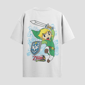 Playera urbana de anime y gaming ExtraLife MX, corte Classic Premium unisex ligero y transpirable en color Deep Black y Pure White, ropa de uso diario para gym y casual.