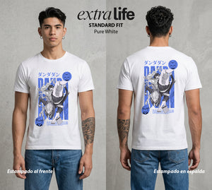 Lo Paranormal Cotidiano | Invasión de Espíritus #04578 - Playera Standard Fit | Pure White - Foto en modelo