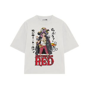Playera streetwear premium de anime y gaming ExtraLife MX, corte oversized drop shoulder ligero y fresco en color Deep Black y Off-White, moda urbana mexicana de culto.