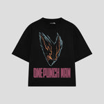 Playera streetwear premium de anime y gaming ExtraLife MX, corte oversized drop shoulder ligero y fresco en color Deep Black y Off-White, moda urbana mexicana de culto.