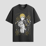 Playera urbana de anime y gaming ExtraLife MX, corte Classic Premium unisex ligero y transpirable en color Deep Black y Pure White, ropa de uso diario para gym y casual.