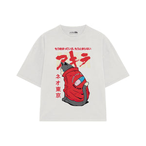 Playera streetwear premium de anime y gaming ExtraLife MX, corte oversized drop shoulder ligero y fresco en color Deep Black y Off-White, moda urbana mexicana de culto.