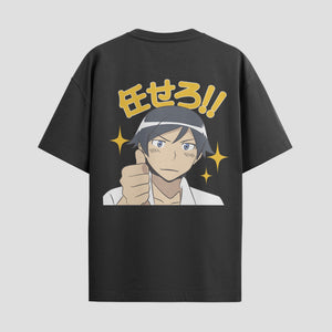 Playera urbana de anime y gaming ExtraLife MX, corte Classic Premium unisex ligero y transpirable en color Deep Black y Pure White, ropa de uso diario para gym y casual.