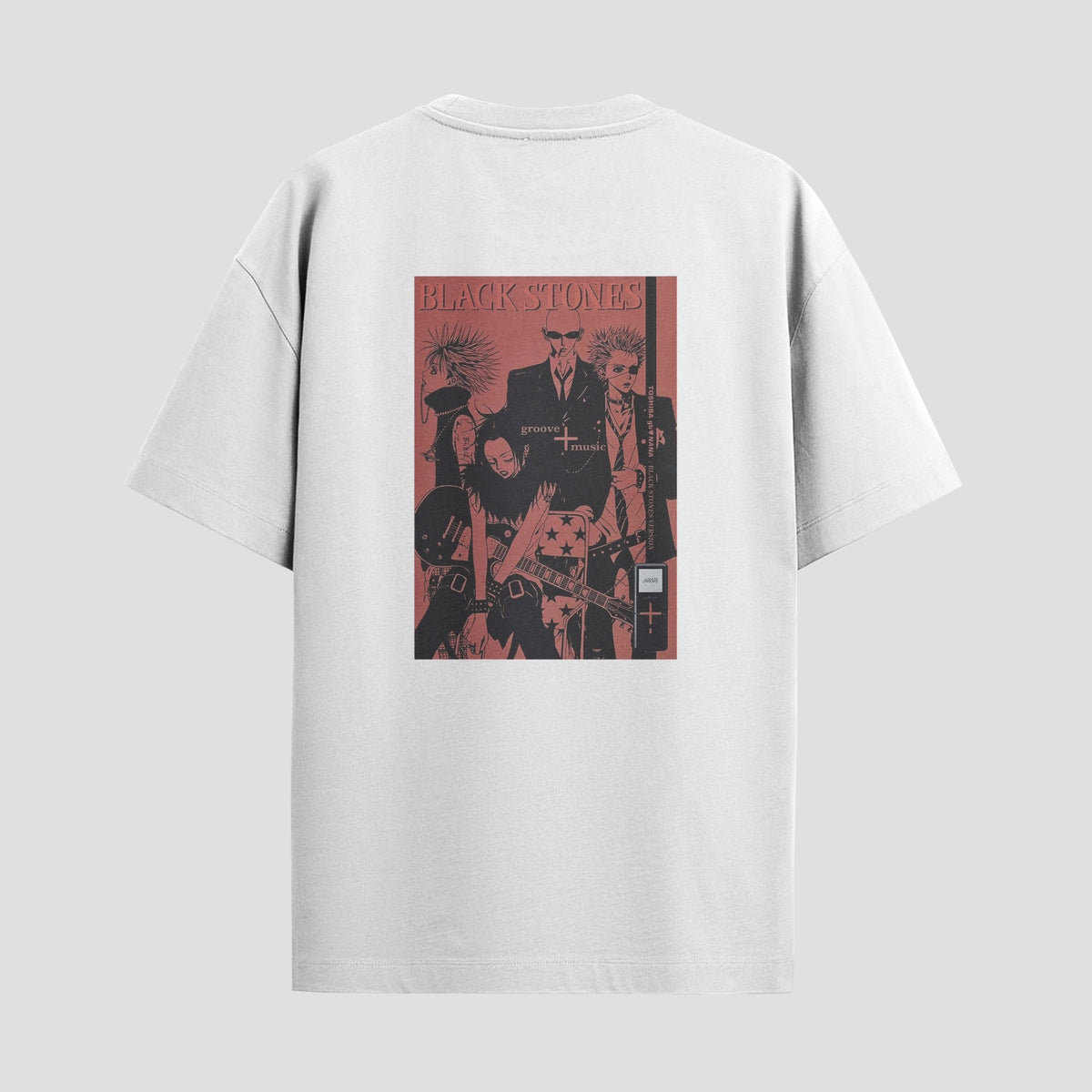 Playera urbana de anime y gaming ExtraLife MX, corte Classic Premium unisex ligero y transpirable en color Deep Black y Pure White, ropa de uso diario para gym y casual.