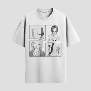 Playera urbana de anime y gaming ExtraLife MX, corte Classic Premium unisex ligero y transpirable en color Deep Black y Pure White, ropa de uso diario para gym y casual.