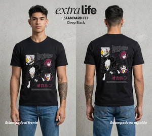 Lo Paranormal Cotidiano | Fenómeno Extraño I #04745 - Playera Standard Fit | Deep Black - Foto en modelo