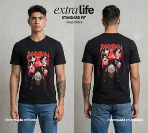 Lo Paranormal Cotidiano | Choque de Mundos #04750 - Playera Standard Fit | Deep Black - Foto en modelo