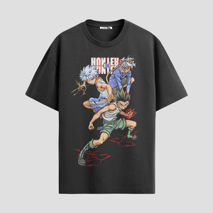 Playera urbana de anime y gaming ExtraLife MX, corte Classic Premium unisex ligero y transpirable en color Deep Black y Pure White, ropa de uso diario para gym y casual.