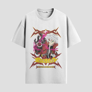 Playera urbana de anime y gaming ExtraLife MX, corte Classic Premium unisex ligero y transpirable en color Deep Black y Pure White, ropa de uso diario para gym y casual.
