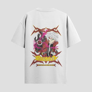 Playera urbana de anime y gaming ExtraLife MX, corte Classic Premium unisex ligero y transpirable en color Deep Black y Pure White, ropa de uso diario para gym y casual.