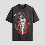 Playera urbana de anime y gaming ExtraLife MX, corte Classic Premium unisex ligero y transpirable en color Deep Black y Pure White, ropa de uso diario para gym y casual.