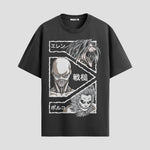 Playera urbana de anime y gaming ExtraLife MX, corte Classic Premium unisex ligero y transpirable en color Deep Black y Pure White, ropa de uso diario para gym y casual.