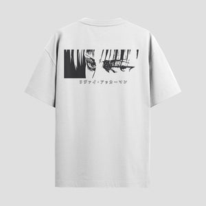 Playera urbana de anime y gaming ExtraLife MX, corte Classic Premium unisex ligero y transpirable en color Deep Black y Pure White, ropa de uso diario para gym y casual.