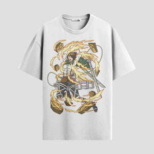 Playera urbana de anime y gaming ExtraLife MX, corte Classic Premium unisex ligero y transpirable en color Deep Black y Pure White, ropa de uso diario para gym y casual.