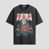 Playera urbana de anime y gaming ExtraLife MX, corte Classic Premium unisex ligero y transpirable en color Deep Black y Pure White, ropa de uso diario para gym y casual.
