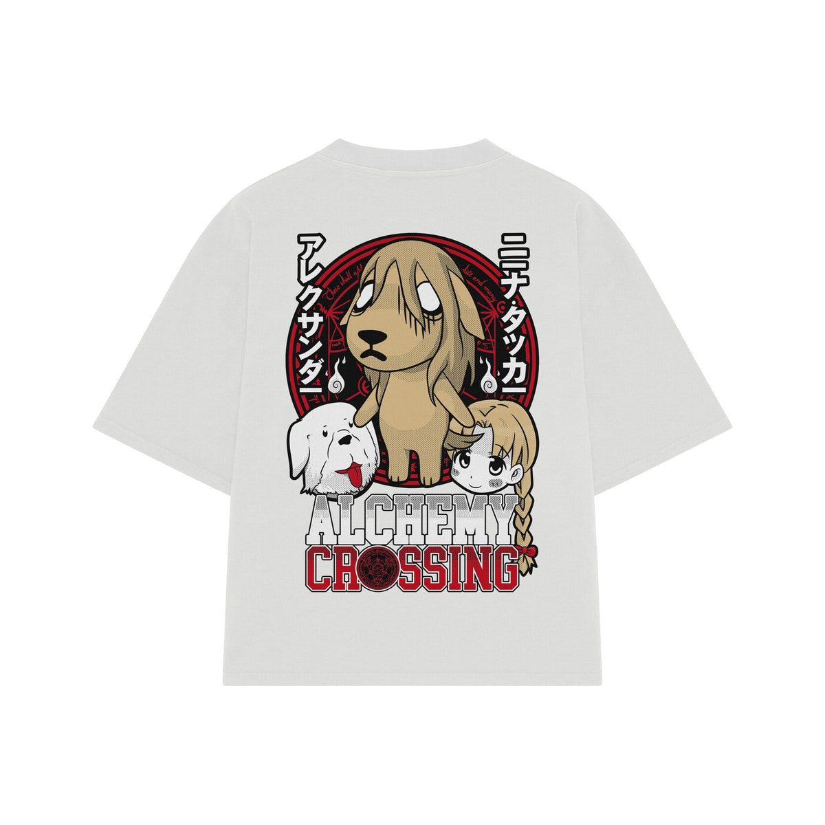 Playera streetwear premium de anime y gaming ExtraLife MX, corte oversized drop shoulder ligero y fresco en color Deep Black y Off-White, moda urbana mexicana de culto.