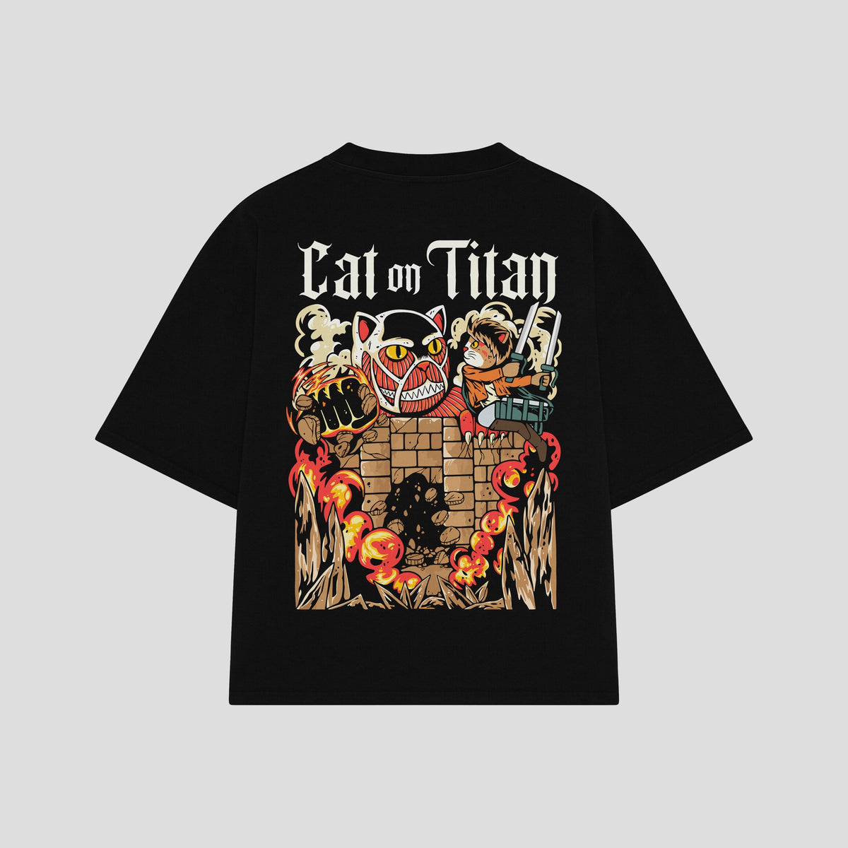 Playera streetwear premium de anime y gaming ExtraLife MX, corte oversized drop shoulder ligero y fresco en color Deep Black y Off-White, moda urbana mexicana de culto.