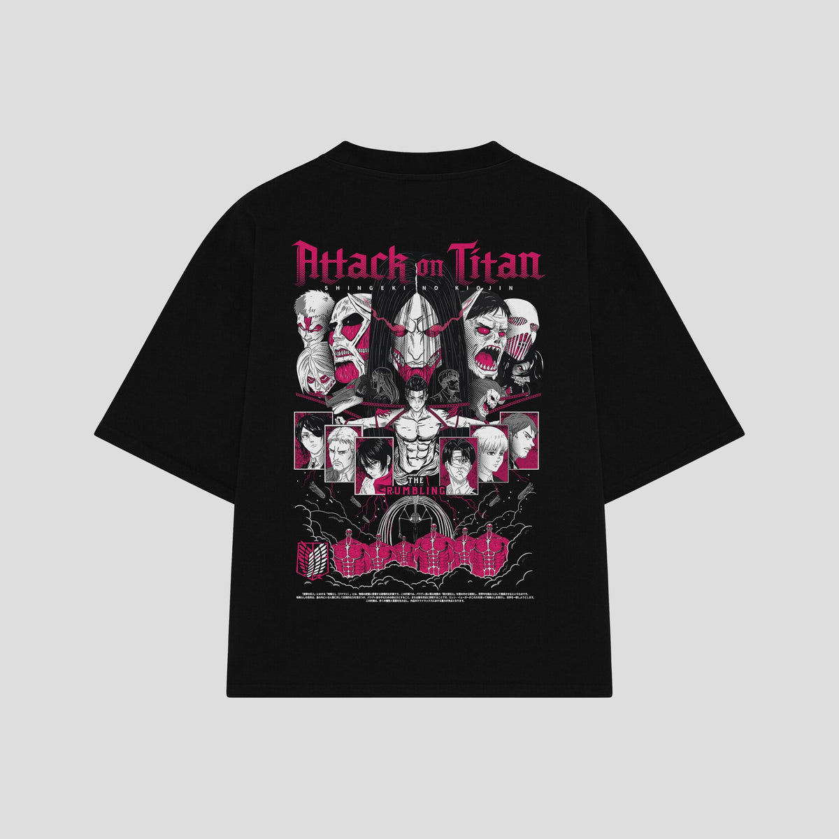 Playera streetwear premium de anime y gaming ExtraLife MX, corte oversized drop shoulder ligero y fresco en color Deep Black y Off-White, moda urbana mexicana de culto.