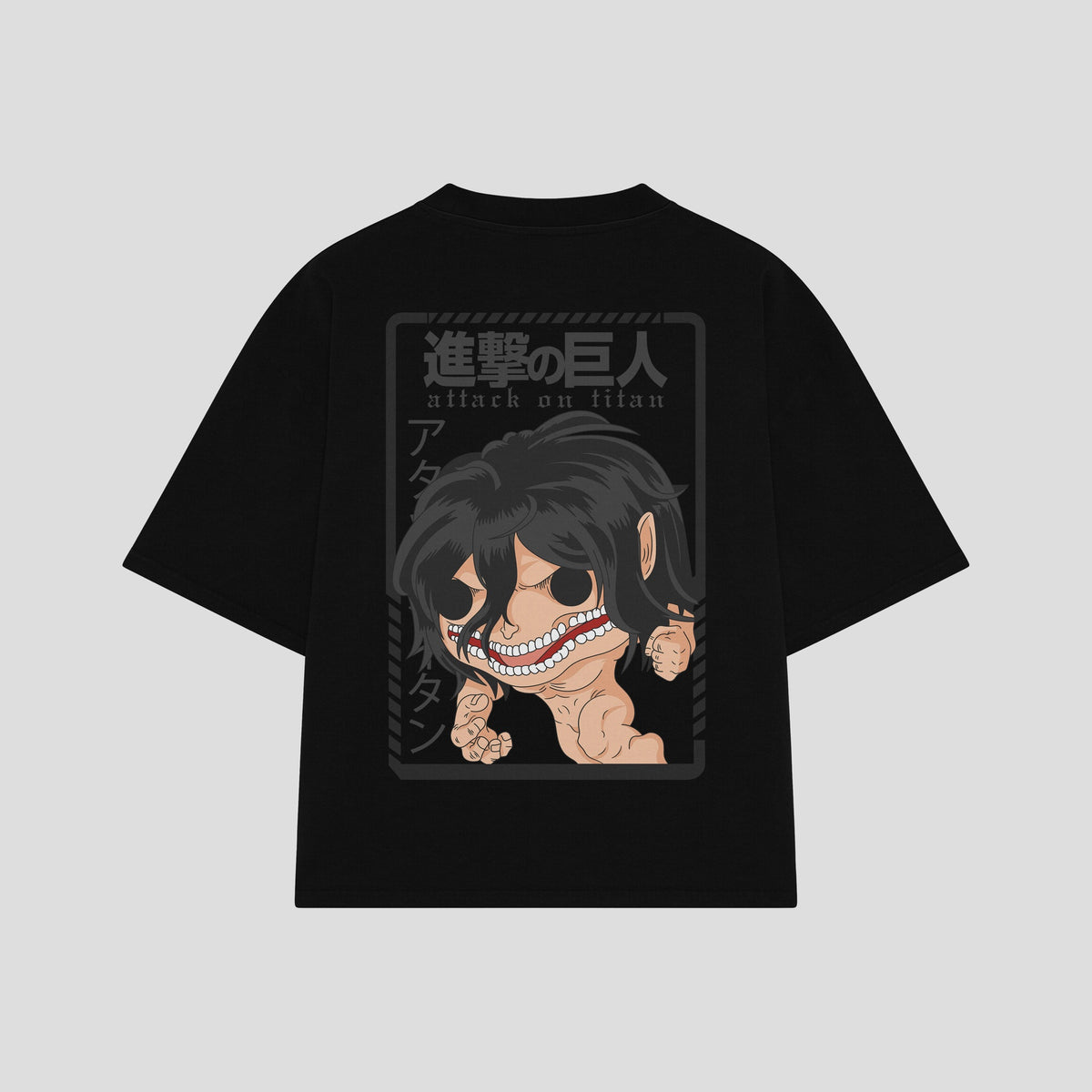 Playera streetwear premium de anime y gaming ExtraLife MX, corte oversized drop shoulder ligero y fresco en color Deep Black y Off-White, moda urbana mexicana de culto.