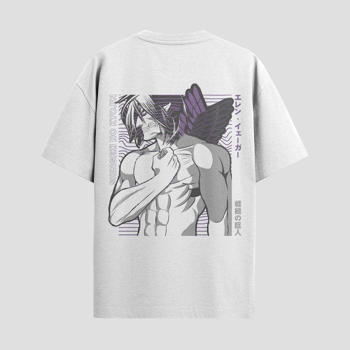Playera urbana de anime y gaming ExtraLife MX, corte Classic Premium unisex ligero y transpirable en color Deep Black y Pure White, ropa de uso diario para gym y casual.