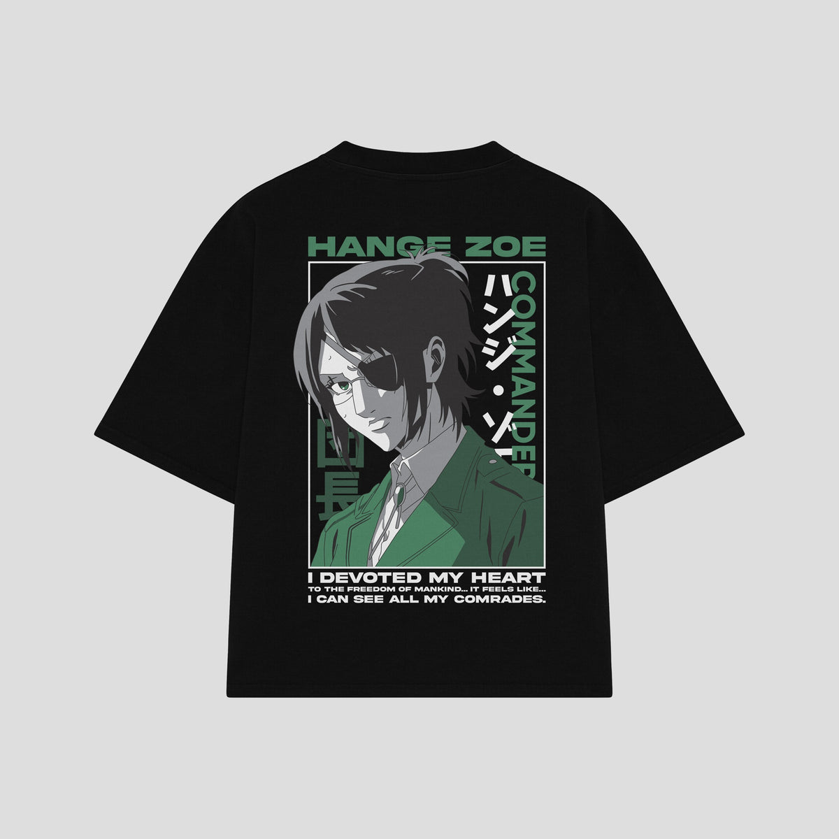 Playera streetwear premium de anime y gaming ExtraLife MX, corte oversized drop shoulder ligero y fresco en color Deep Black y Off-White, moda urbana mexicana de culto.