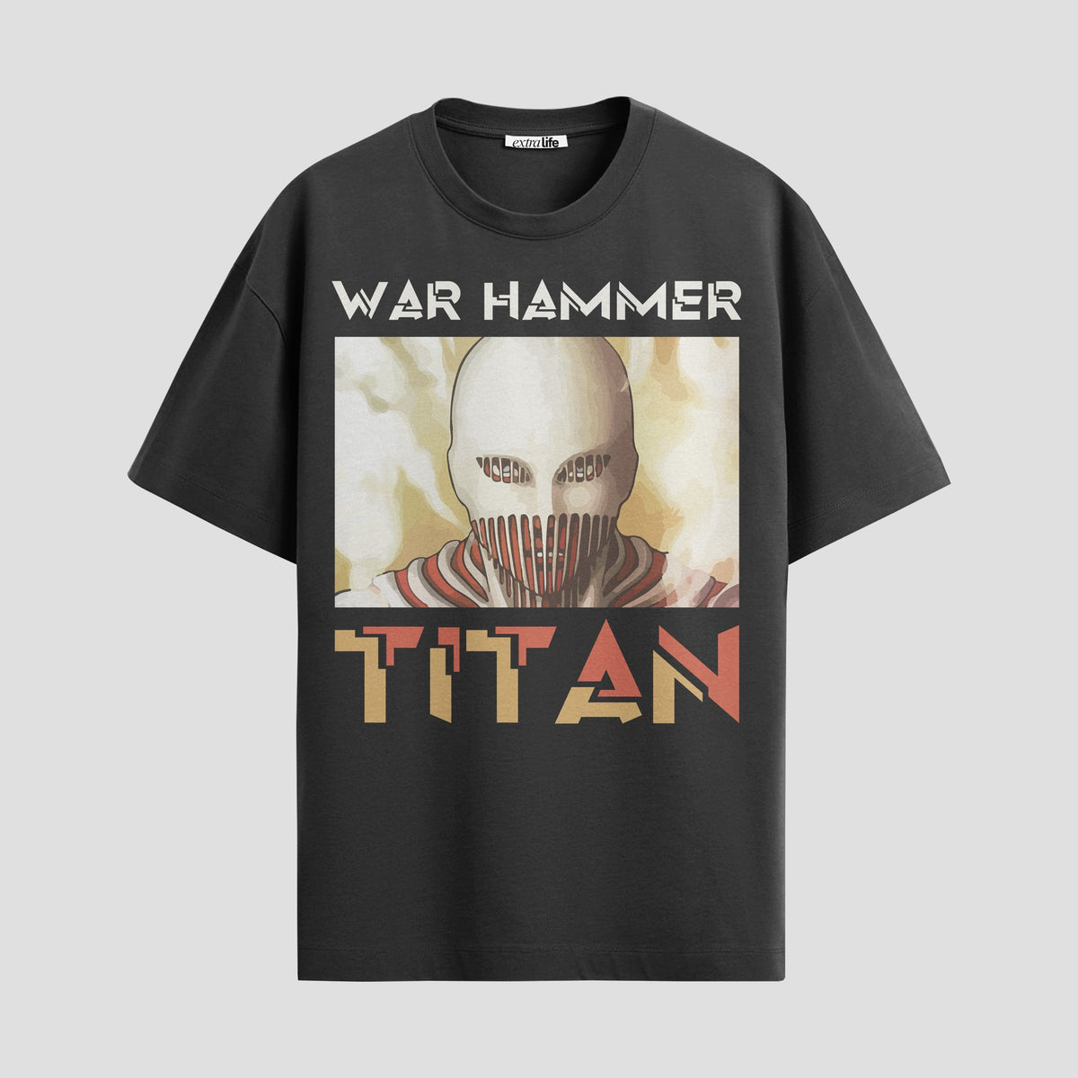 Playera urbana de anime y gaming ExtraLife MX, corte Classic Premium unisex ligero y transpirable en color Deep Black y Pure White, ropa de uso diario para gym y casual.
