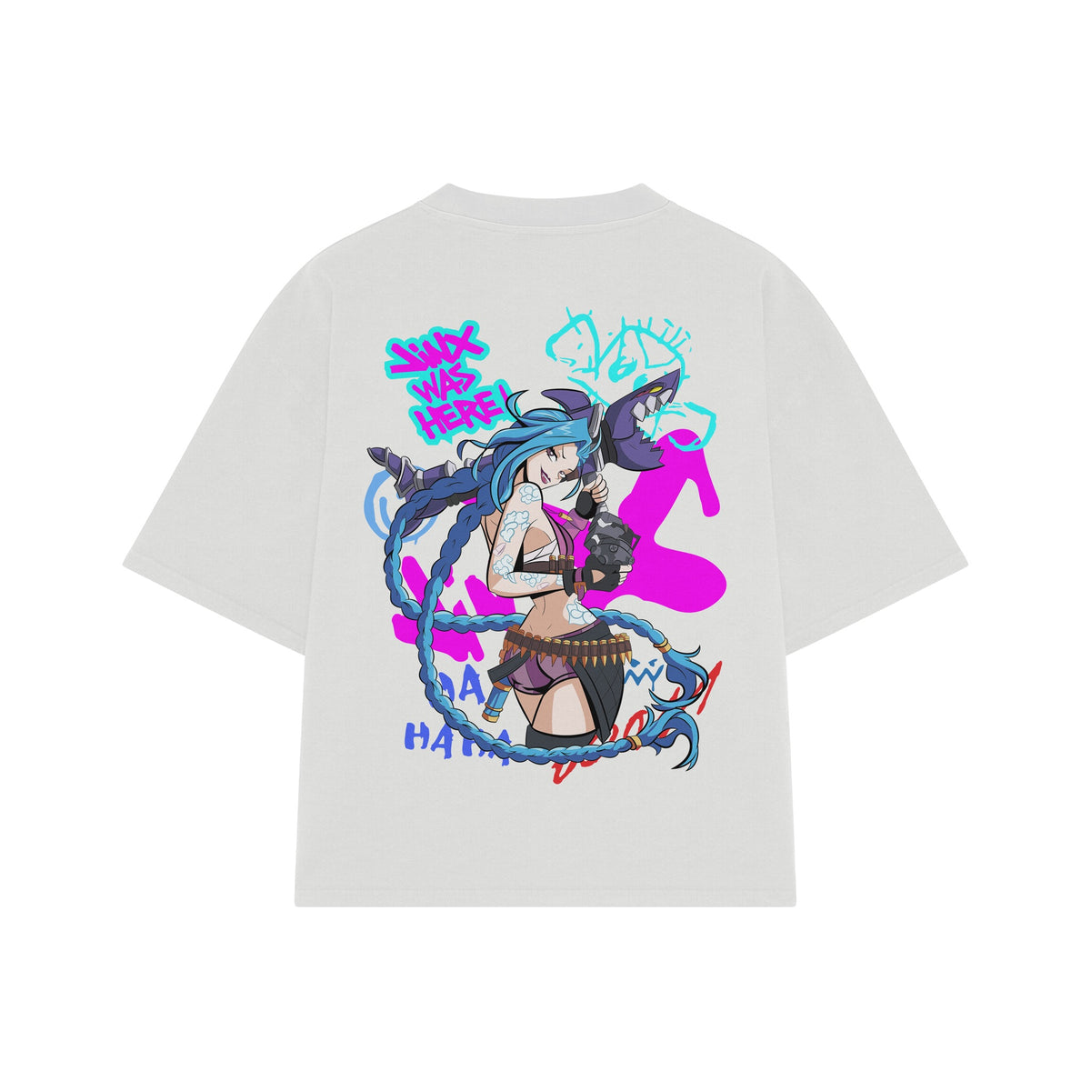 Playera streetwear premium de anime y gaming ExtraLife MX, corte oversized drop shoulder ligero y fresco en color Deep Black y Off-White, moda urbana mexicana de culto.