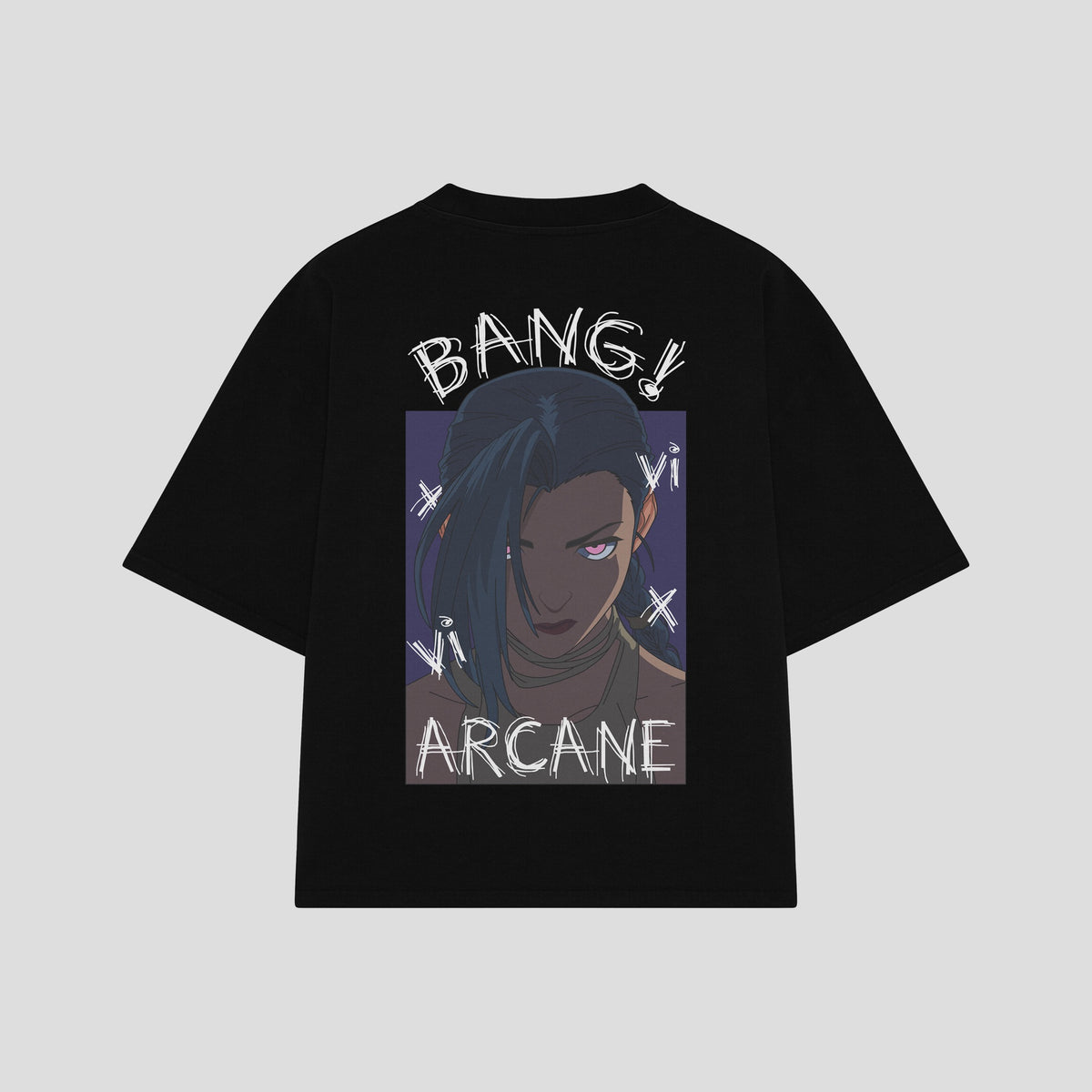 Playera streetwear premium de anime y gaming ExtraLife MX, corte oversized drop shoulder ligero y fresco en color Deep Black y Off-White, moda urbana mexicana de culto.