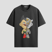 Playera urbana de anime y gaming ExtraLife MX, corte Classic Premium unisex ligero y transpirable en color Deep Black y Pure White, ropa de uso diario para gym y casual.