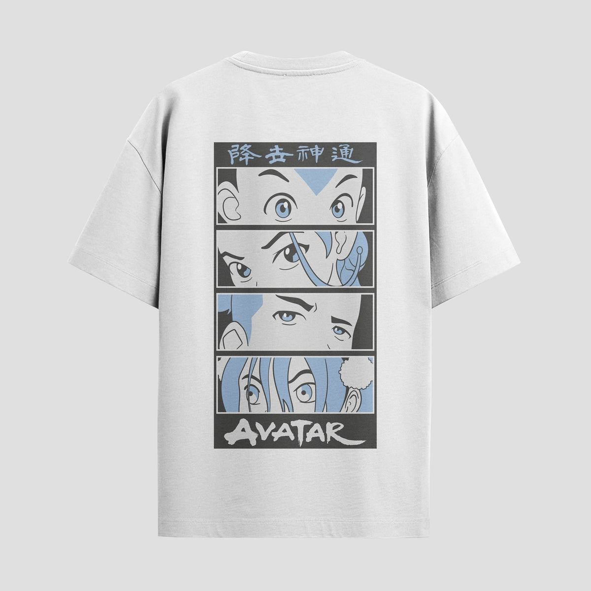 Playera urbana de anime y gaming ExtraLife MX, corte Classic Premium unisex ligero y transpirable en color Deep Black y Pure White, ropa de uso diario para gym y casual.
