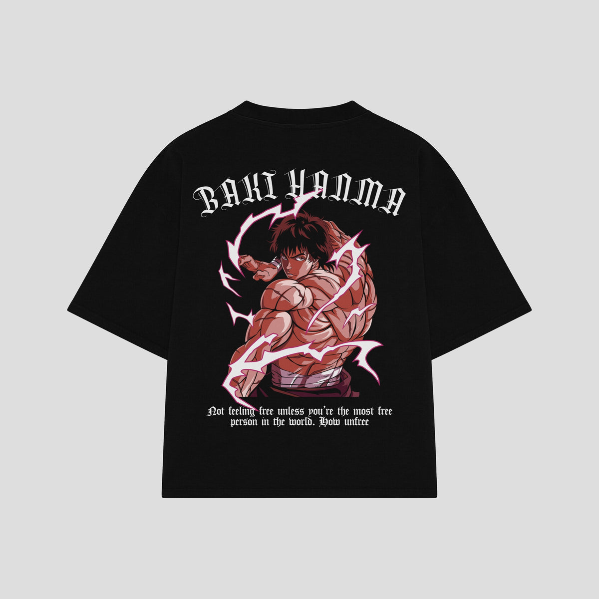 Playera streetwear premium de anime y gaming ExtraLife MX, corte oversized drop shoulder ligero y fresco en color Deep Black y Off-White, moda urbana mexicana de culto.