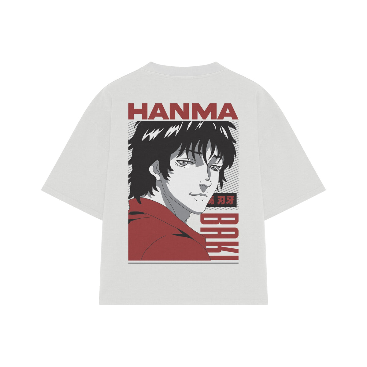 Playera streetwear premium de anime y gaming ExtraLife MX, corte oversized drop shoulder ligero y fresco en color Deep Black y Off-White, moda urbana mexicana de culto.