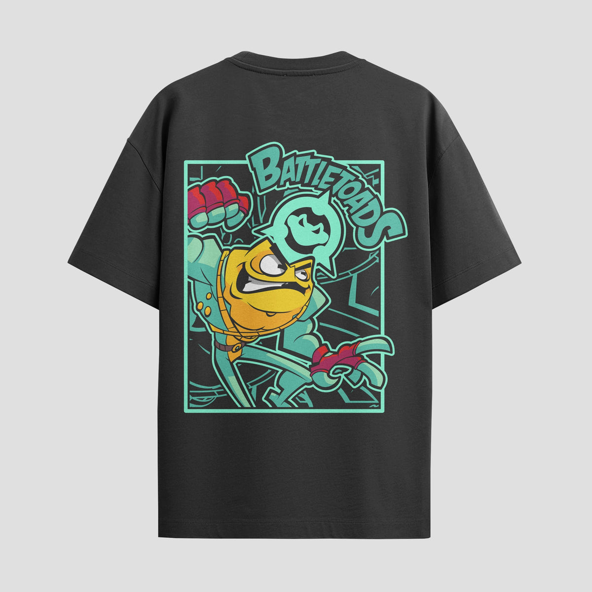 Playera urbana de anime y gaming ExtraLife MX, corte Classic Premium unisex ligero y transpirable en color Deep Black y Pure White, ropa de uso diario para gym y casual.