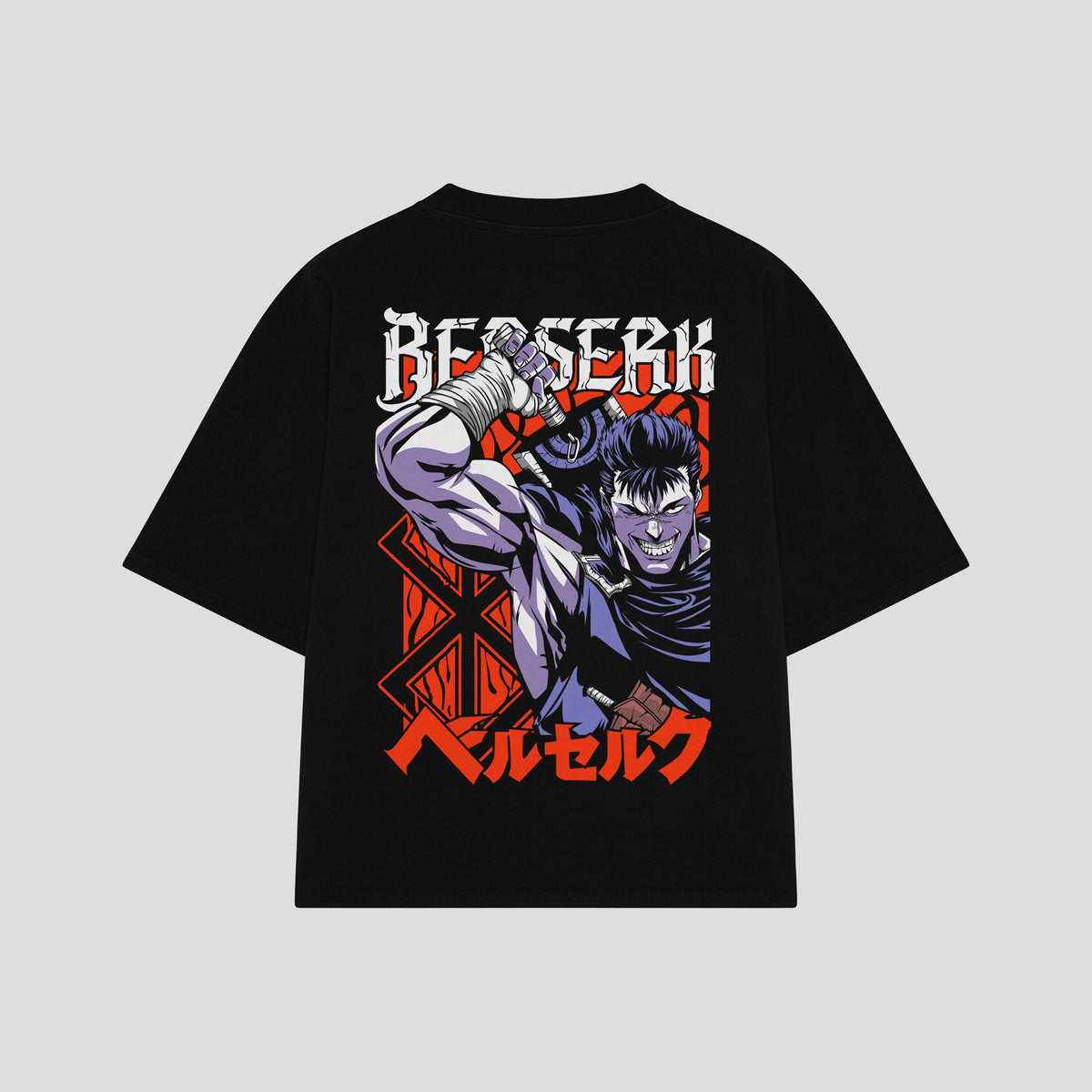 Playera streetwear premium de anime y gaming ExtraLife MX, corte oversized drop shoulder ligero y fresco en color Deep Black y Off-White, moda urbana mexicana de culto.