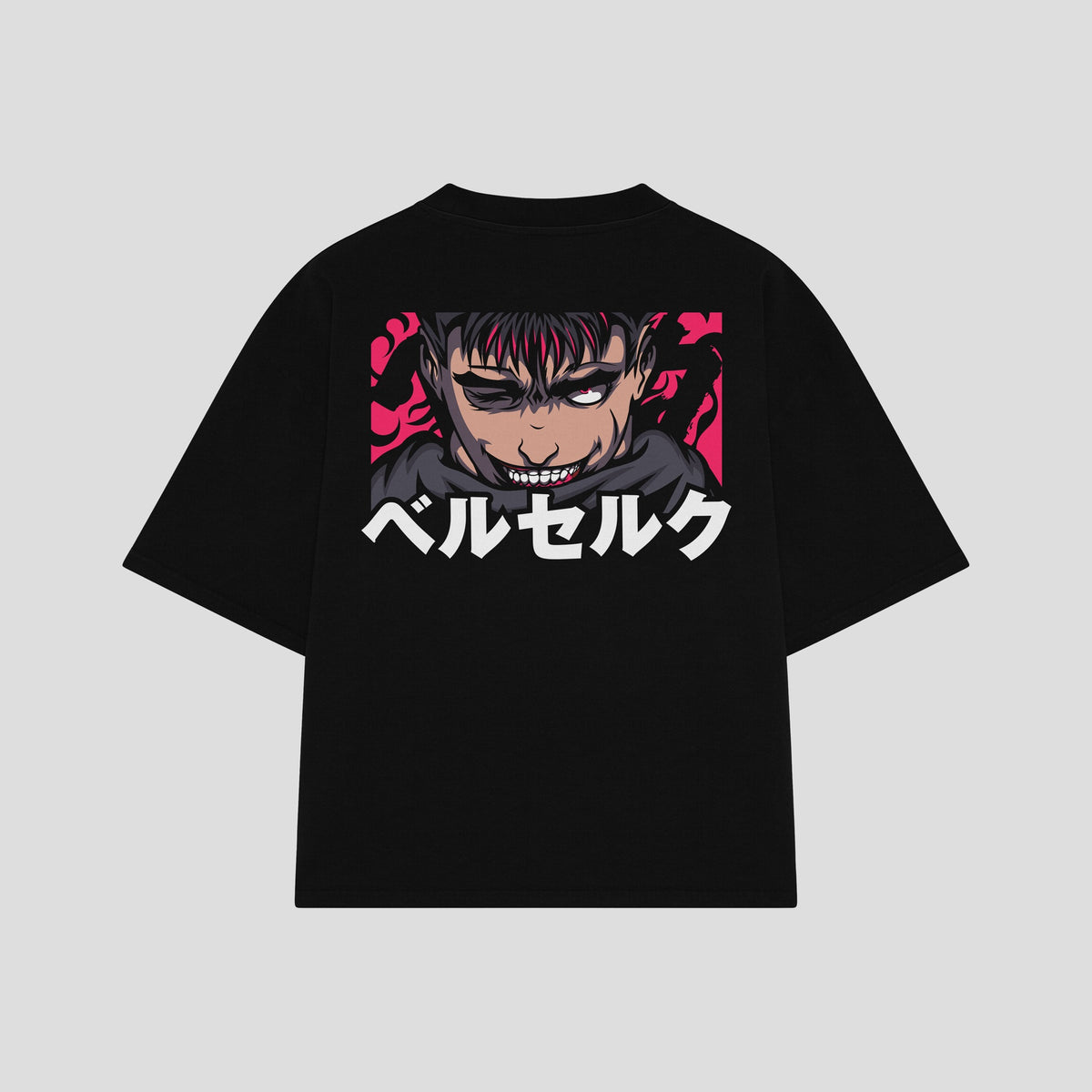 Playera streetwear premium de anime y gaming ExtraLife MX, corte oversized drop shoulder ligero y fresco en color Deep Black y Off-White, moda urbana mexicana de culto.