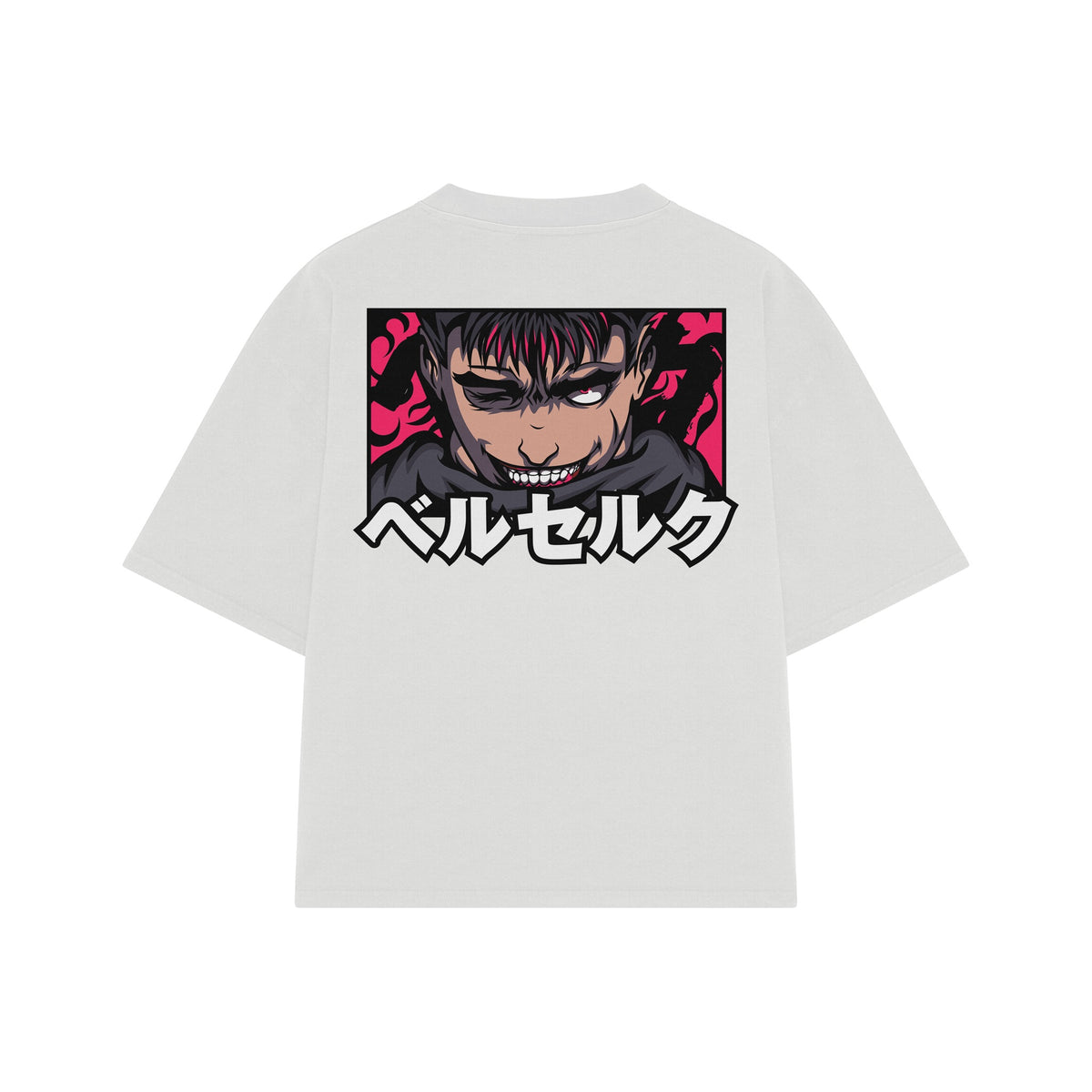 Playera streetwear premium de anime y gaming ExtraLife MX, corte oversized drop shoulder ligero y fresco en color Deep Black y Off-White, moda urbana mexicana de culto.