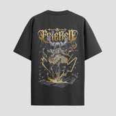 Playera urbana de anime y gaming ExtraLife MX, corte Classic Premium unisex ligero y transpirable en color Deep Black y Pure White, ropa de uso diario para gym y casual.