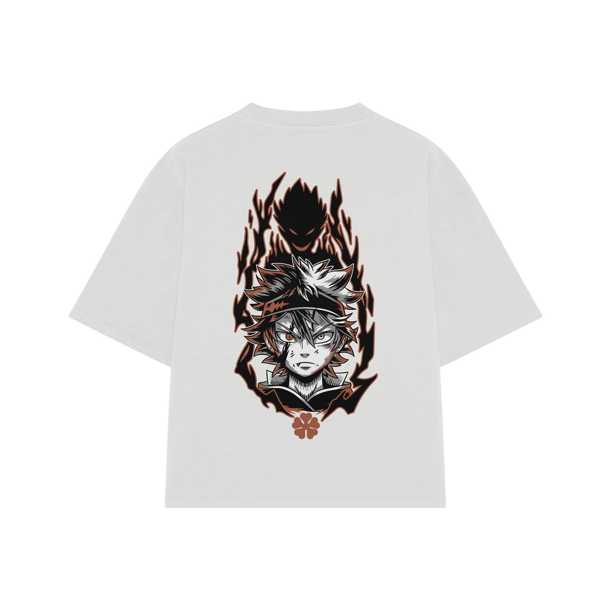 Playera streetwear premium de anime y gaming ExtraLife MX, corte oversized drop shoulder ligero y fresco en color Deep Black y Off-White, moda urbana mexicana de culto.