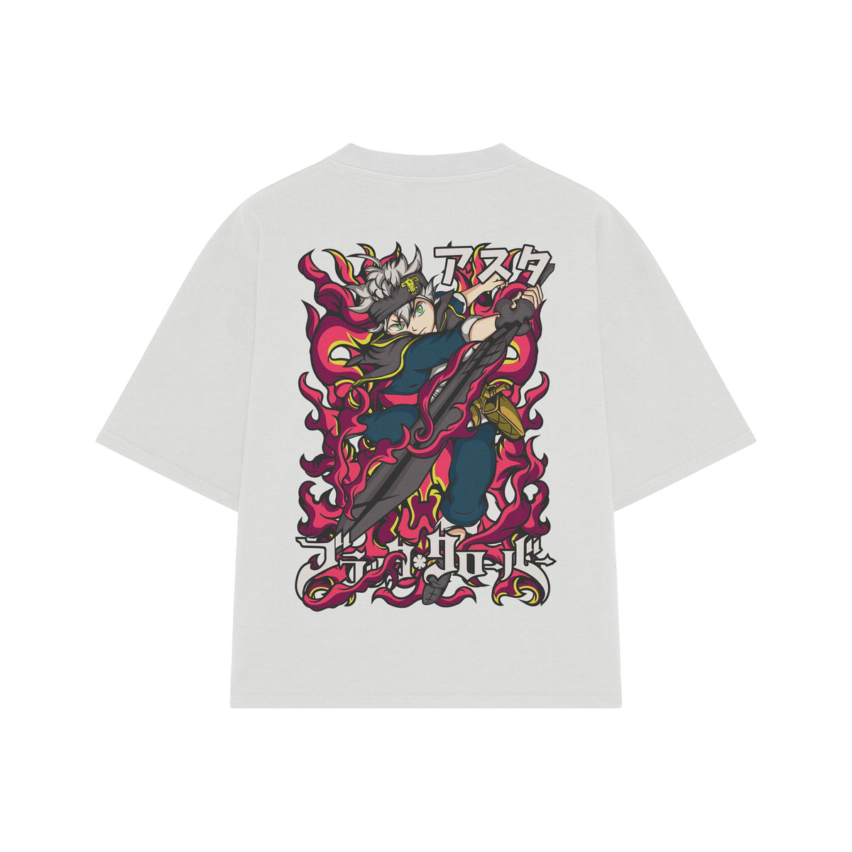 Playera streetwear premium de anime y gaming ExtraLife MX, corte oversized drop shoulder ligero y fresco en color Deep Black y Off-White, moda urbana mexicana de culto.