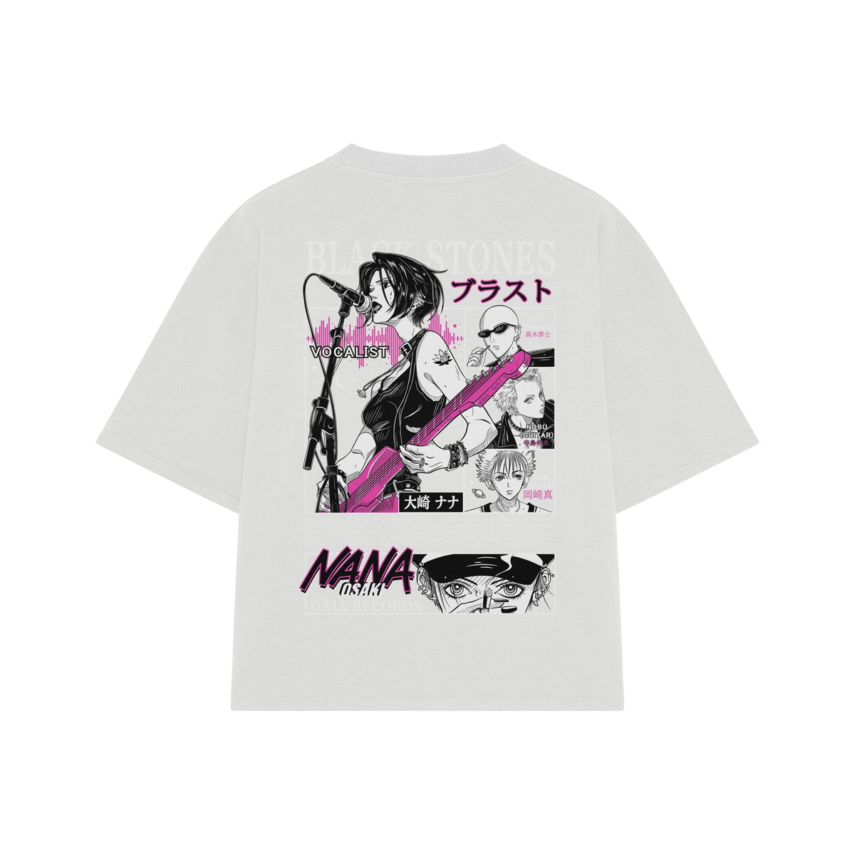 Playera streetwear premium de anime y gaming ExtraLife MX, corte oversized drop shoulder ligero y fresco en color Deep Black y Off-White, moda urbana mexicana de culto.