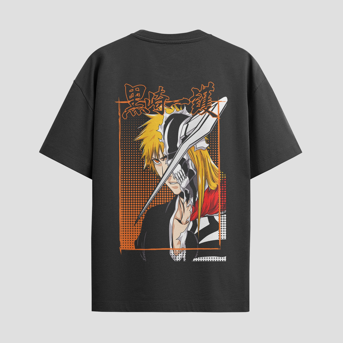 Playera urbana de anime y gaming ExtraLife MX, corte Classic Premium unisex ligero y transpirable en color Deep Black y Pure White, ropa de uso diario para gym y casual.
