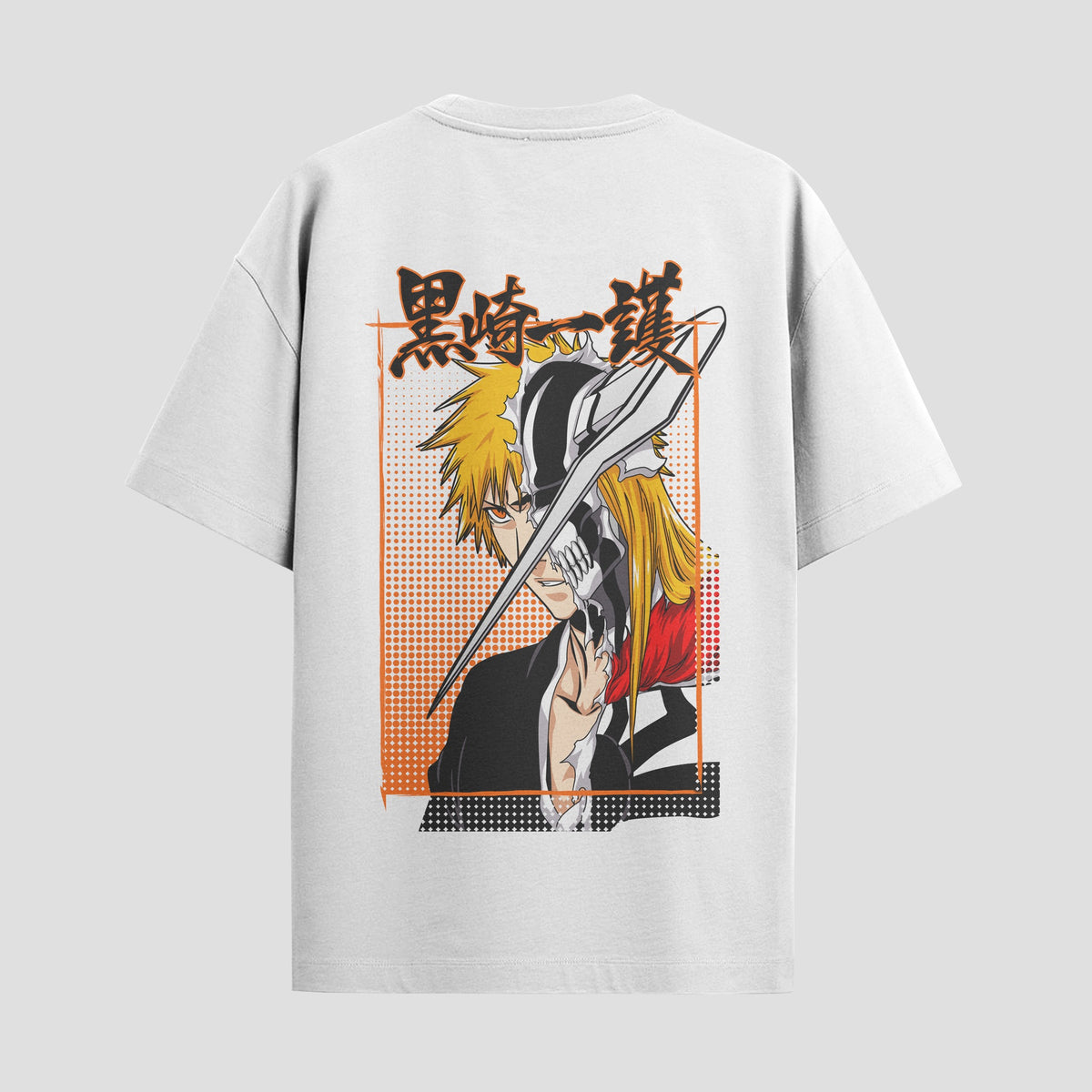 Playera urbana de anime y gaming ExtraLife MX, corte Classic Premium unisex ligero y transpirable en color Deep Black y Pure White, ropa de uso diario para gym y casual.