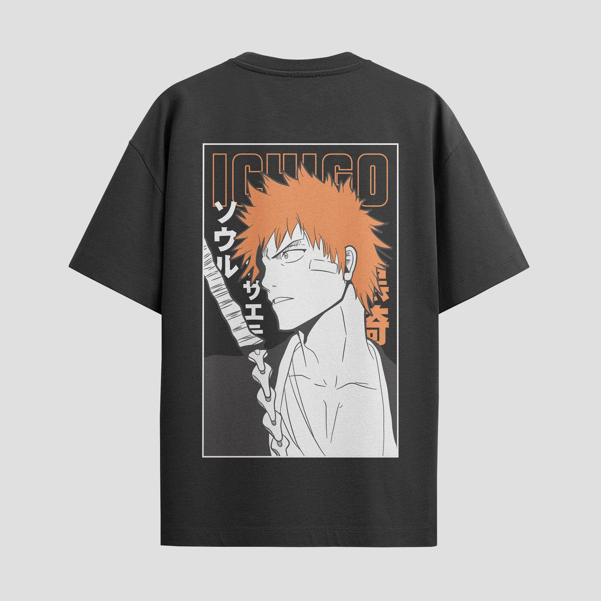 Playera urbana de anime y gaming ExtraLife MX, corte Classic Premium unisex ligero y transpirable en color Deep Black y Pure White, ropa de uso diario para gym y casual.
