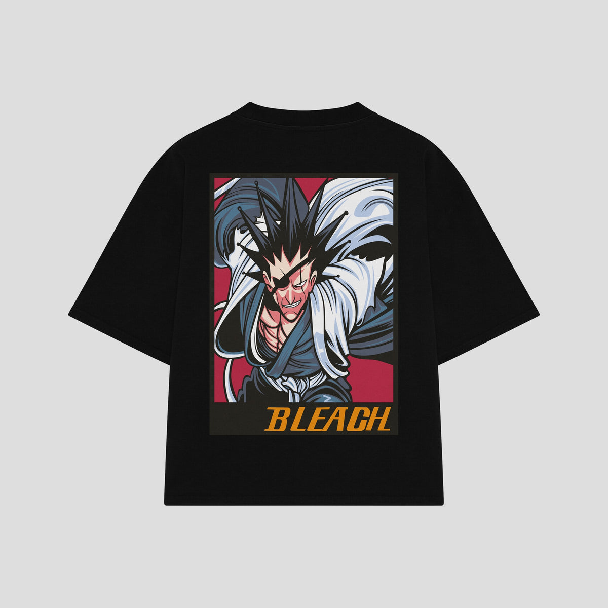 Playera streetwear premium de anime y gaming ExtraLife MX, corte oversized drop shoulder ligero y fresco en color Deep Black y Off-White, moda urbana mexicana de culto.