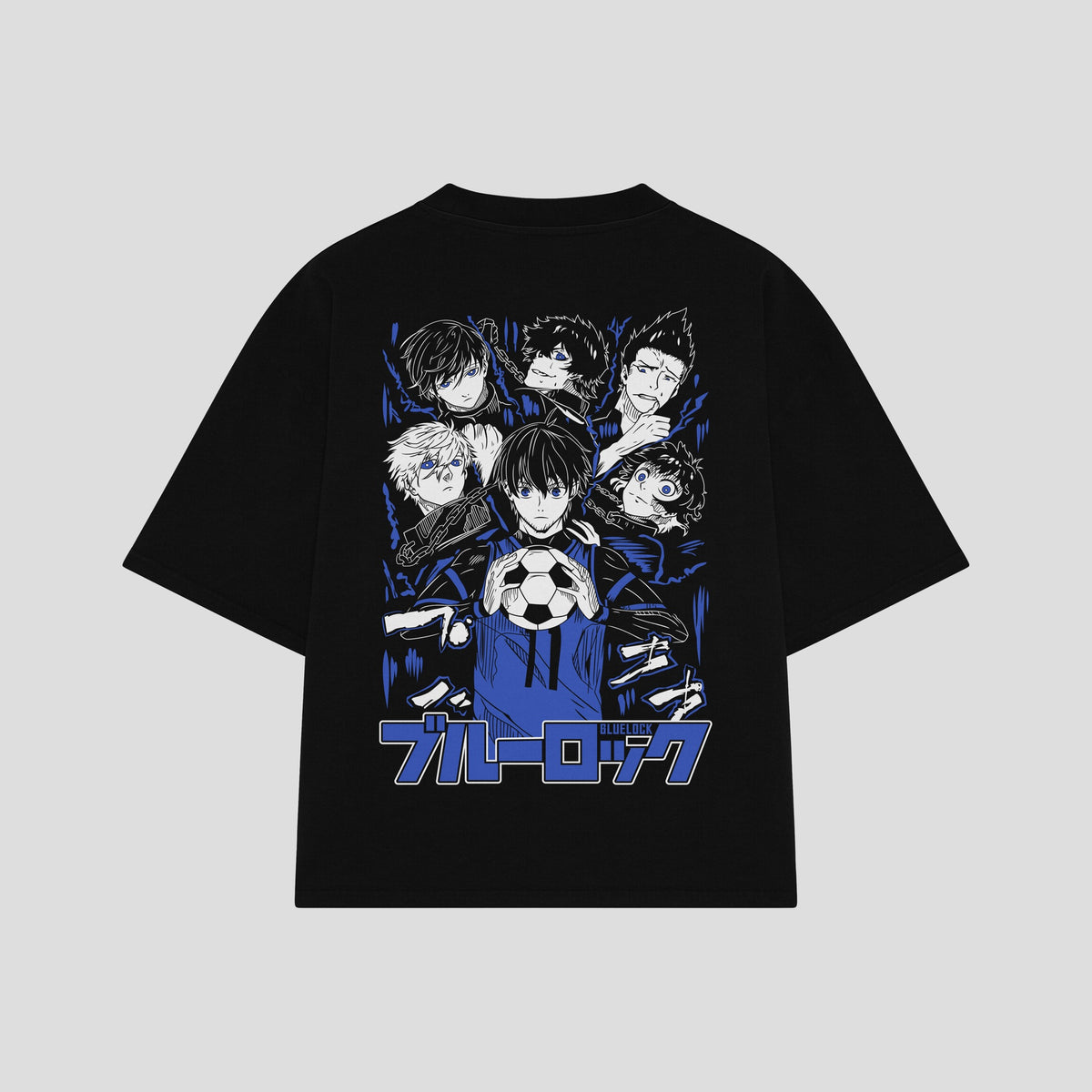 Playera streetwear premium de anime y gaming ExtraLife MX, corte oversized drop shoulder ligero y fresco en color Deep Black y Off-White, moda urbana mexicana de culto.
