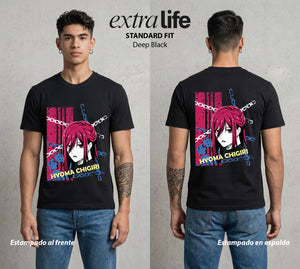 La Prision del Gol | La Velocidad Absoluta #00308 - Playera Standard Fit | Deep Black - Foto en modelo