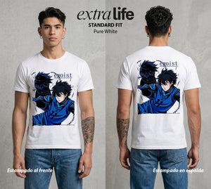 La Prision del Gol | El Arma Perfecta #00318 - Playera Standard Fit | Pure White - Foto en modelo