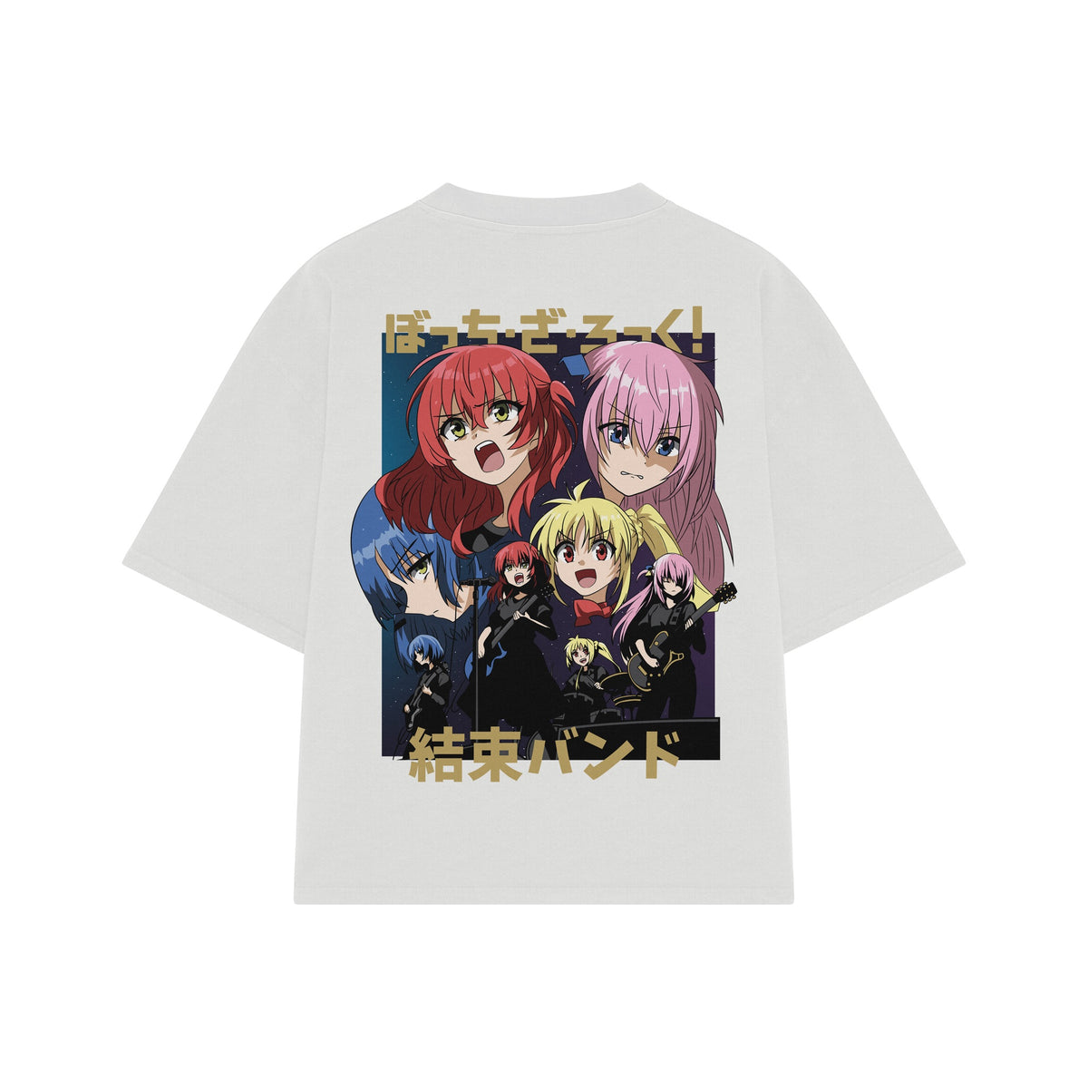 Playera streetwear premium de anime y gaming ExtraLife MX, corte oversized drop shoulder ligero y fresco en color Deep Black y Off-White, moda urbana mexicana de culto.