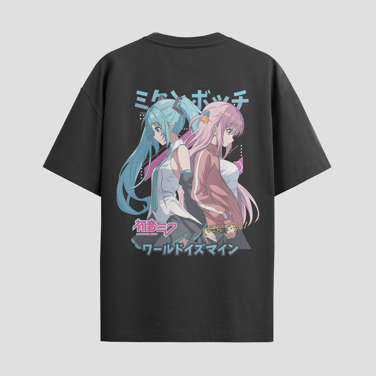 Playera urbana de anime y gaming ExtraLife MX, corte Classic Premium unisex ligero y transpirable en color Deep Black y Pure White, ropa de uso diario para gym y casual.
